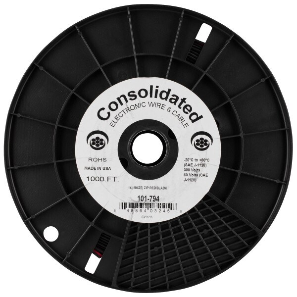 Main product image for Consolidated 1,000 ft. 14 AWG Power Speaker Wire (Re 101-794